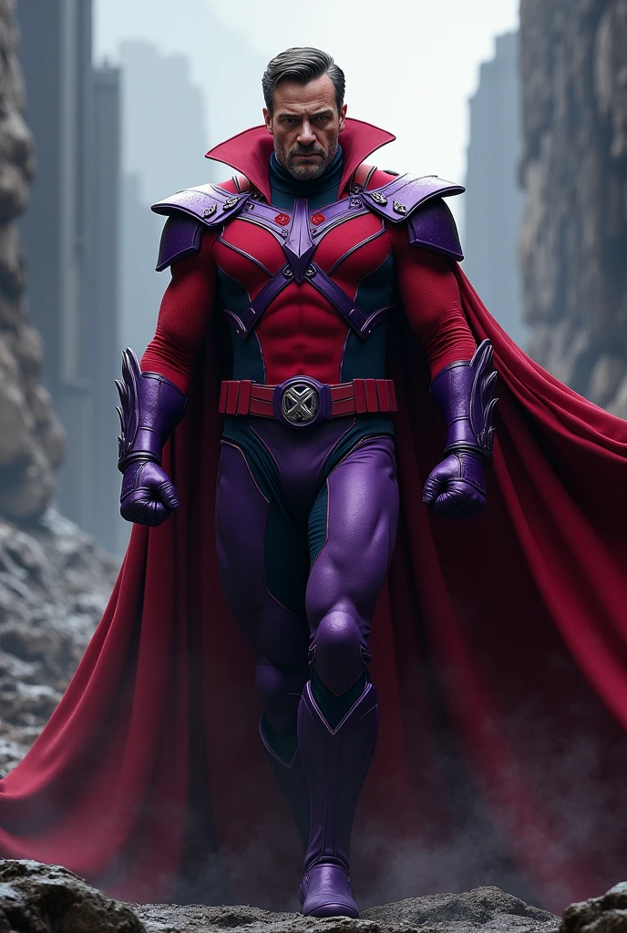 Magneto from X-Men in his iconic costume