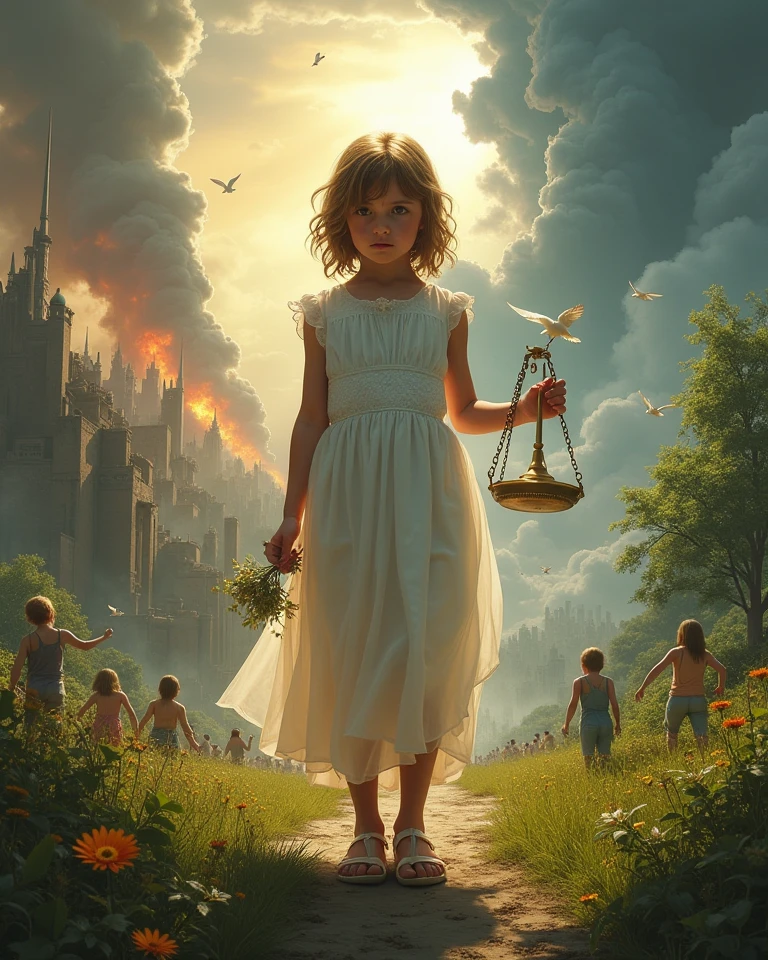 Libralis God of the Meadows, supreme judge of justice and harmony.
He weighs the souls and decisions of mortals, always looking for the perfect balance. child.