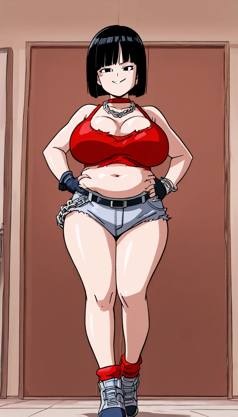 (masterpiece, HI quality: 1.1) 1girl full body standing good face, nice ass, hairstyle: braid, Color Hair: blonde long hair, Blindfolded: NO EYES, Skin: White (porcelain skin, sparkly skin), muscular, thighs, Mature woman, Abs, looks at the viewer smiling, extremely huge breasts, maternal, chest cover with clothes (Ingrid Brandl Galatea/Ingrid (Fire Emblem: Three Houses) LoRA | 4 Outfits)