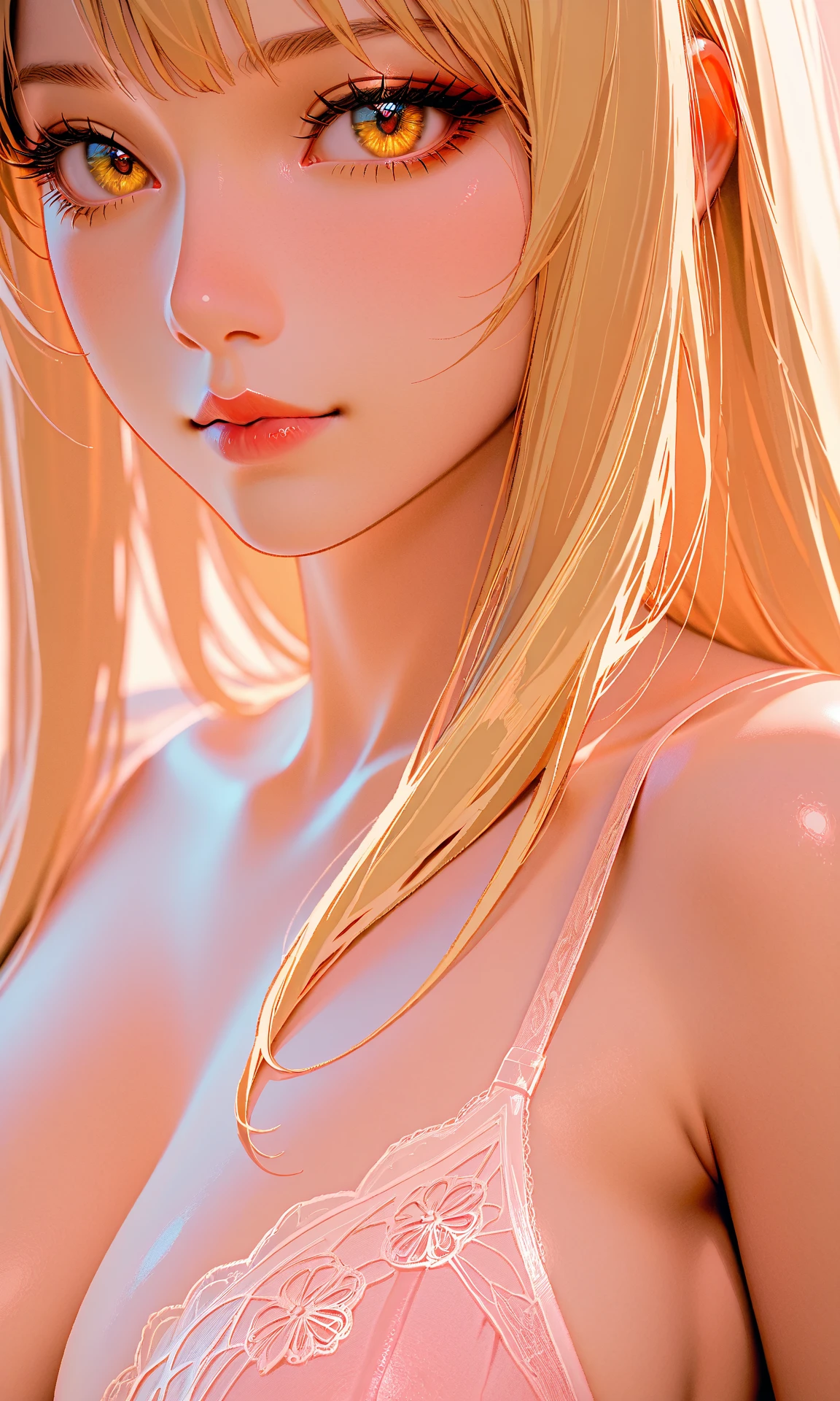 (masterpiece, finely detailed beautiful eyes: 1.2),nude,shiny hair, glowing eyes, lustrous skin, realistic, 3d face, upper body, <lora:hipoly3DModelLora_v10:0.66> <lora:lora-hanfugirl-v1-5:0.3>
