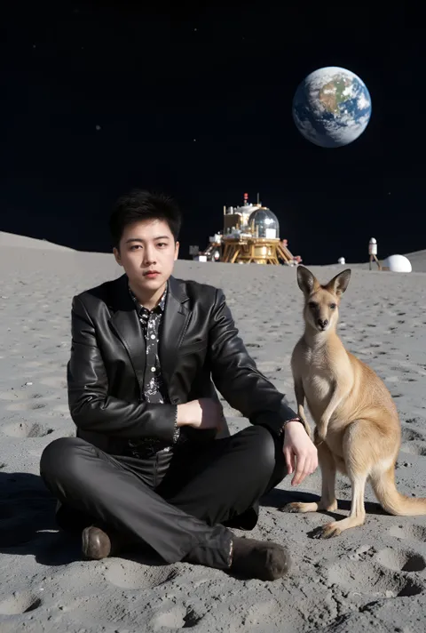 Bepergian Sendirian di Bulan