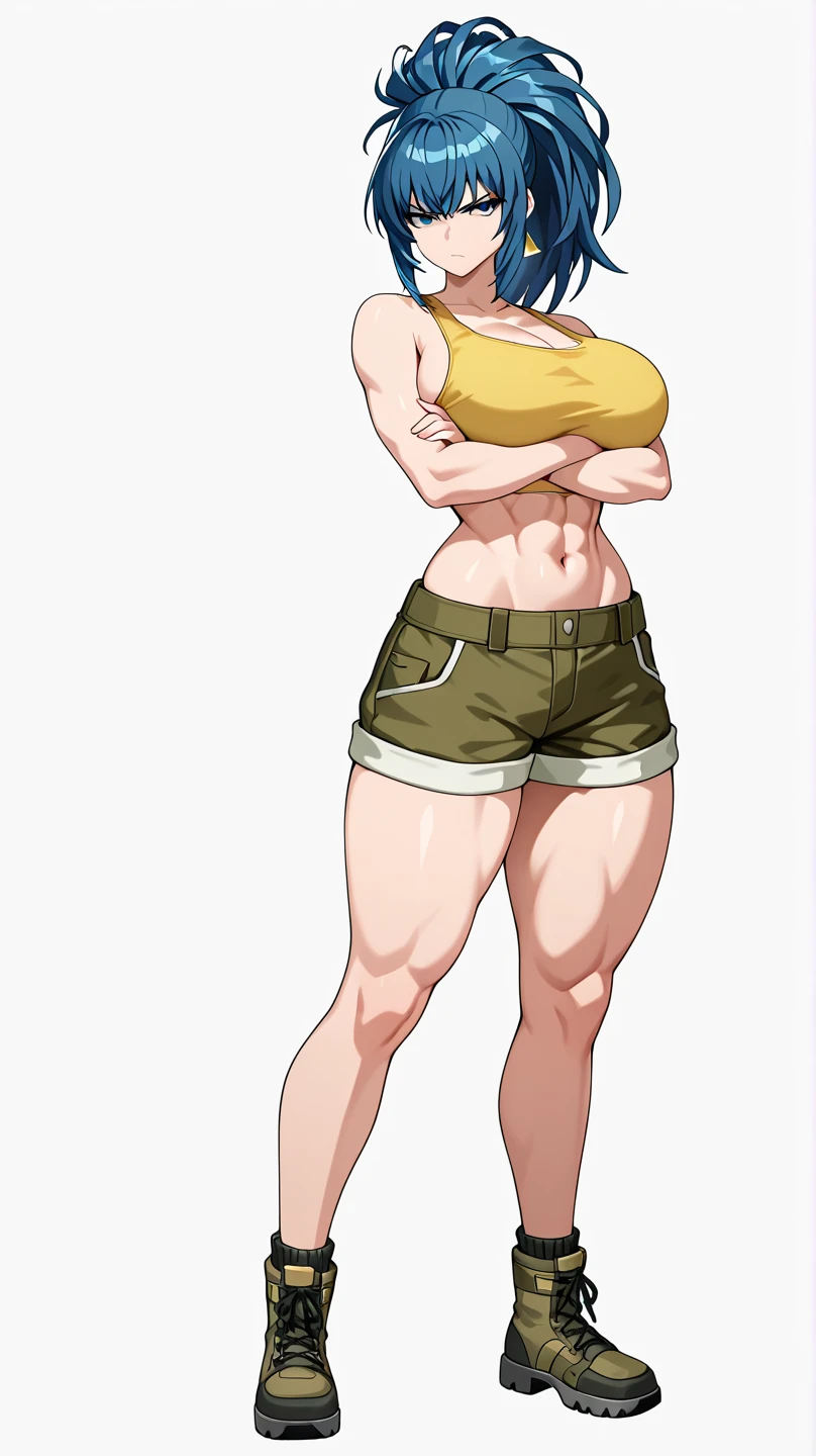 Bulma, personagem Feminina, extremamente realista, muito linda, Fitness, bunda grande, pernas grossas, 8K