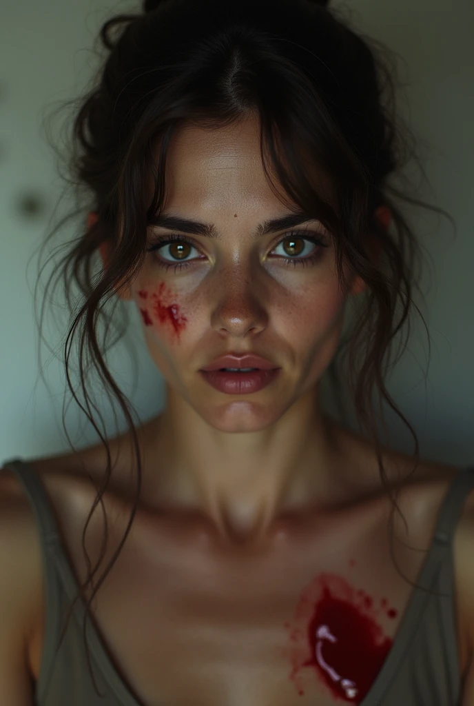 a jealous girl's face