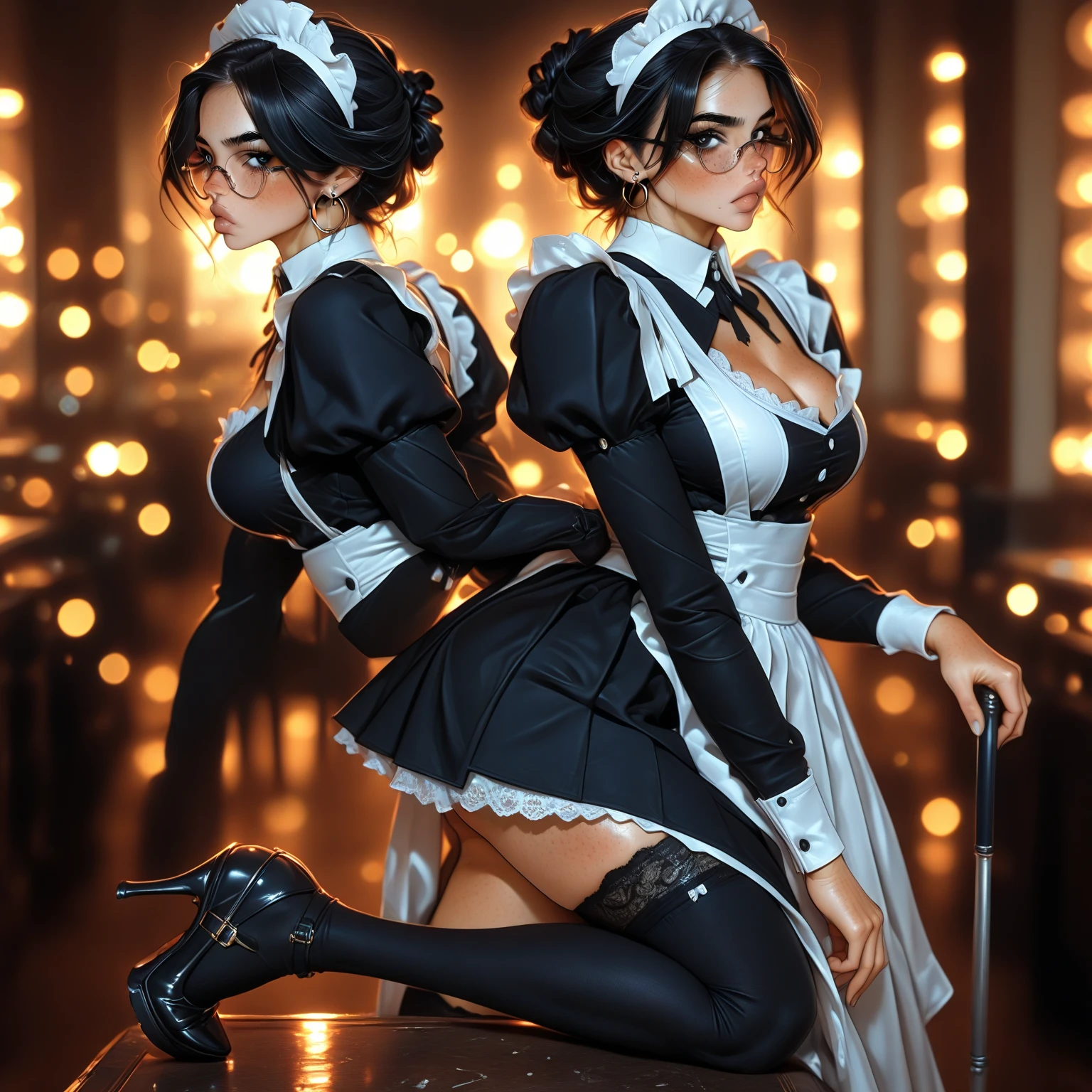 (Full Body of Extremely Detailed((Sexy Maid Group in a row:1.37))), KAWAII perfect face, Reflective Eyes, Detailed(Delicate Clothing textures), Correct Leg Line, Dynamic Joyful Expressions LifeLike Rendering, Specular Reflection, TopQuality 8K Ultra-detailed masterpiece (ProfessionalPhoto:1.37), (Acutance:0.8), (Luminism:1.28), Renaissance art style, Colorful Light particles, ((Full body from side)), {MicroMini Skirt|Kissing|Breast Lifting|Undressing|Thigh Gap|AssFocus|(NakedApron with SideBoob)}, Radiant Fine Skin with Transparency, (Exposed:0.4), {Pink Hair|LightBlue Hair|Platinum Blonde|Pure White Hair|Liquid Hair}, Perfect Lighting
