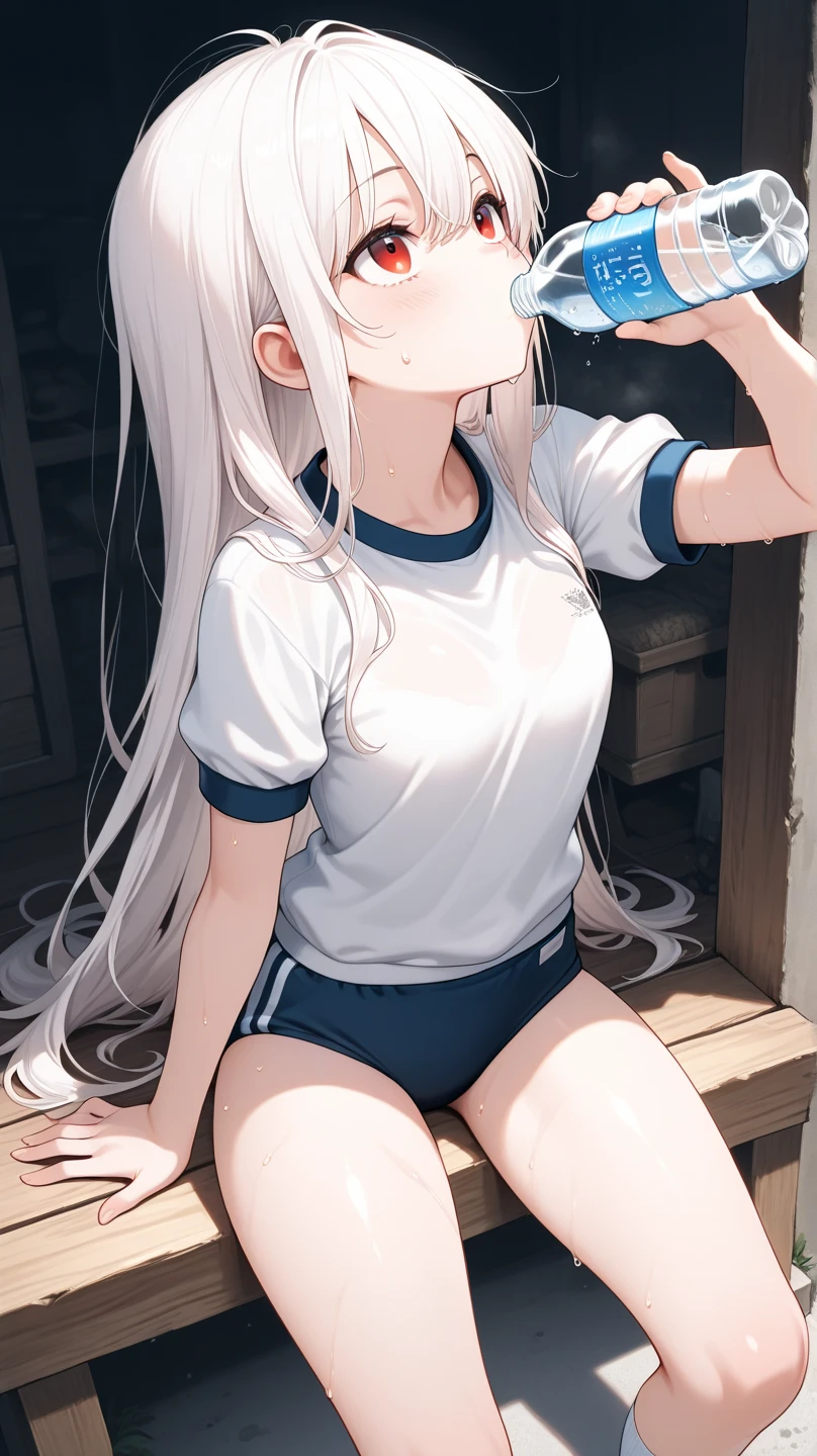 masterpiece, best quality,anime style, 1 girl,(((slender body))), (((small breast))),(((gym uniform,glasses))),(((3 monkey grabbing the gir))),((((cum)))), (beautiful face), (((long hair))), (((straight hair))), ((((silver hair)))),detailed beautiful skin, (perfect hands, perfect anatomy)