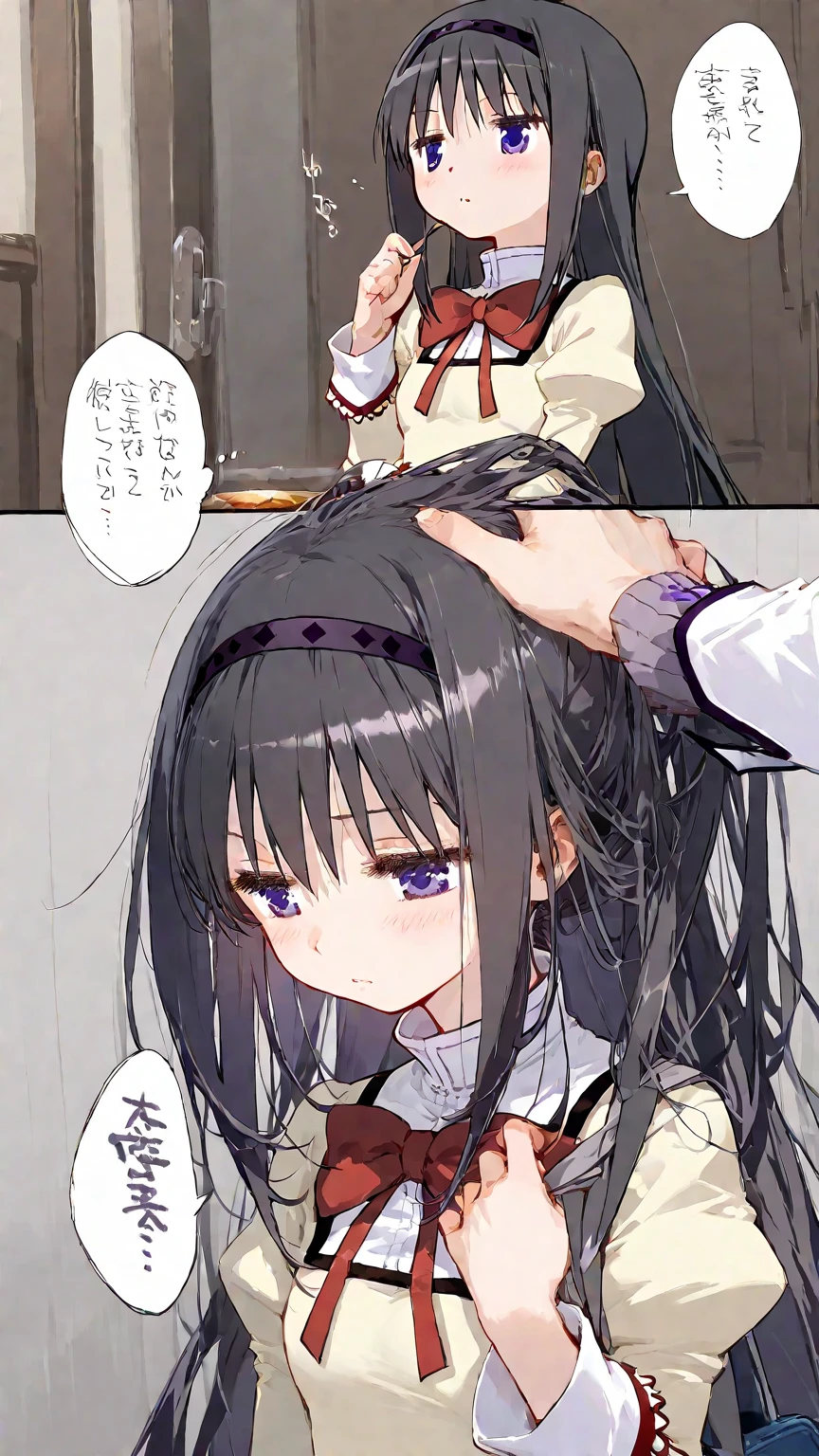 ,masterpiece,Highest quality,High resolution,Super detailed,Yukinoshita Yukino\(My Youth Romantic Comedy is Wrong as Expected\),Black Hair,Long Hair,Light blue eyes,uniform,mini skirt,High quality lace open  panties,Small ,Dissatisfied face,Embarrassed,blush,Inside the train,(Middle-aged men),(Being molested),Being touched,Being fingered