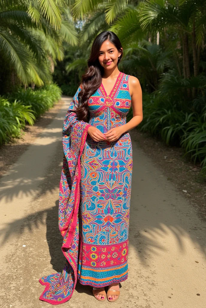 indian girl wearing sarere