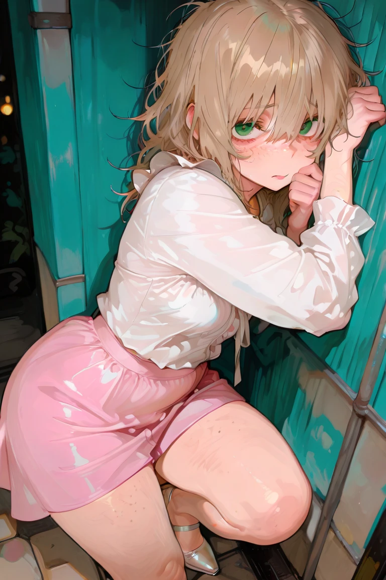 Noah Kurumi,1 girl,peeing self,pussy