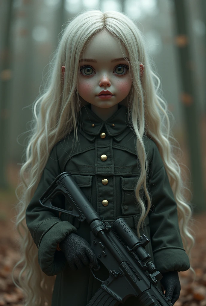 Girl child 10 years old, Russian blonde in braids, com roupa de jaqueta de couro green, fundo de bolas de fogo verde. --auto --s2