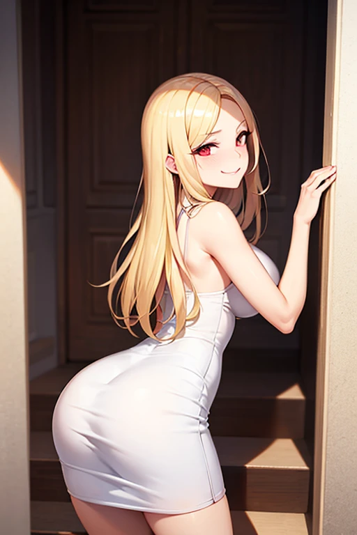 Princess Peach (Princess Peach),Viewers beware!,1 girl,,,chest,尖ったchest,chestの谷間,Underbust,Side Bust Barbosa,(blush),((Embarrassing)),((naked,nude))round 1(((chestを持ち上げる)))((Stone wall exposed in the passageway)巨大なchest)Transparent Body