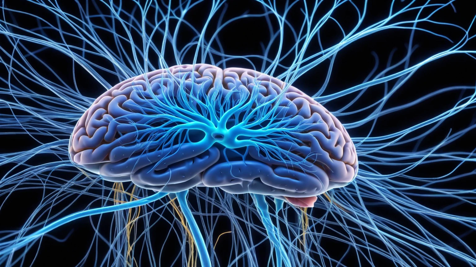 depressed brain neurons
