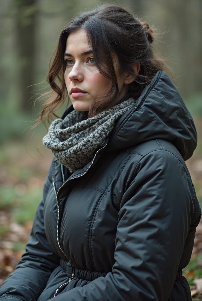 kristennobodysd15 beautiful college woman, (freckles), in hiking gear, yellow shirt, green camouflage jacket , black long pants, scarf, gloves, outside in forest, circle of mushrooms, ((slim, petite)), wide smile, orange hair, wearing very detailed leather boots, photorealistic, photo, masterpiece, realistic,
realism, photorealism, high contrast, photorealistic digital art
trending on Artstation 8k HD high definition detailed realistic,
detailed, skin texture, hyper detailed, realistic skin texture,
armature, best quality, ultra high res, (photorealistic:1.4),, high
resolution, detailed, raw photo, sharp re, by lee jeffries nikon d850
film stock photograph 4 kodak portra 400 camera f1.6 lens rich colors
hyper realistic lifelike texture dramatic lighting unrealengine trending
on artstation cinestill 800