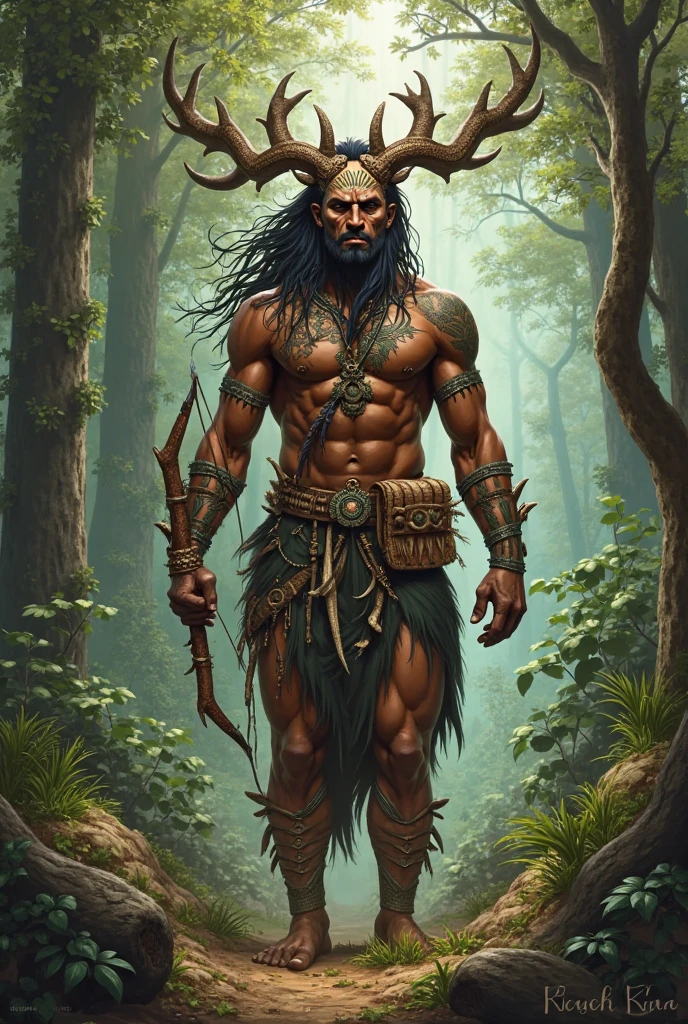 Please create a strong character from Princess Mononoke