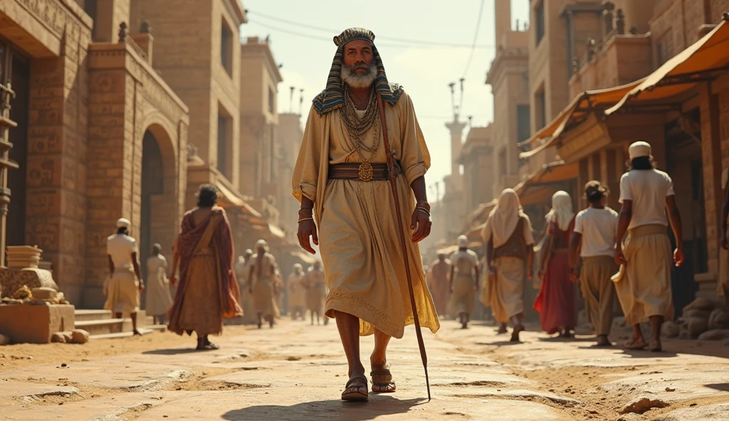 Samuel, following divine directions, travels to the city of Bethlehem and meets David, a young shepherd of sheep and youngest son of Jesse.