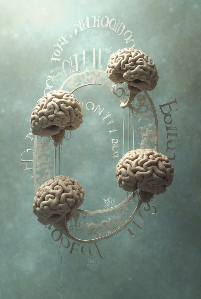 Brain drawn in graphite with pills coming out of it