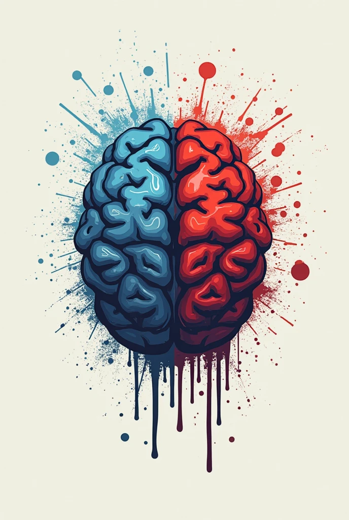 vector of a brain in red and green which was after concerned about facebook,instagram,youtube,whats app but before only concerned with the development of the country