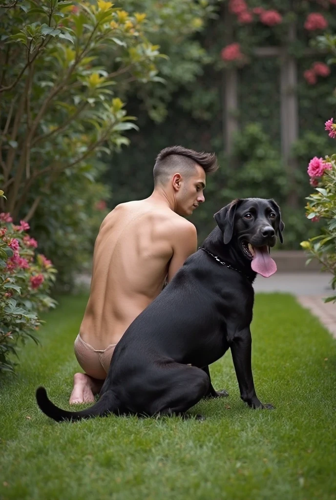 Dog fucking a man 