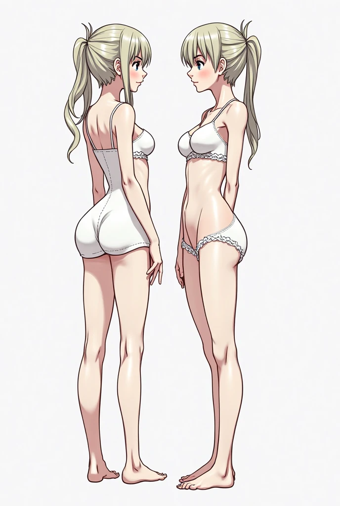 anime girlの長い黒髪のキャラクターシート(naked:1.4), ((character concept art)), (((character design sheet、Same character、gauges、straddle、unique quality)), ((muste piece)), ((Full body Esbian)) Relaxed and happy face ((slender)) (big breasts), ((( white bikini ))), (((Detailed Character Sheet, View from the front, side view, three quarter view、same character))), (((background white))), ((3 views:1.2、Full body Esbian、simple background、multiple views、High resolution)),detailed hair、(((anime girl))), anime character reference sheet
