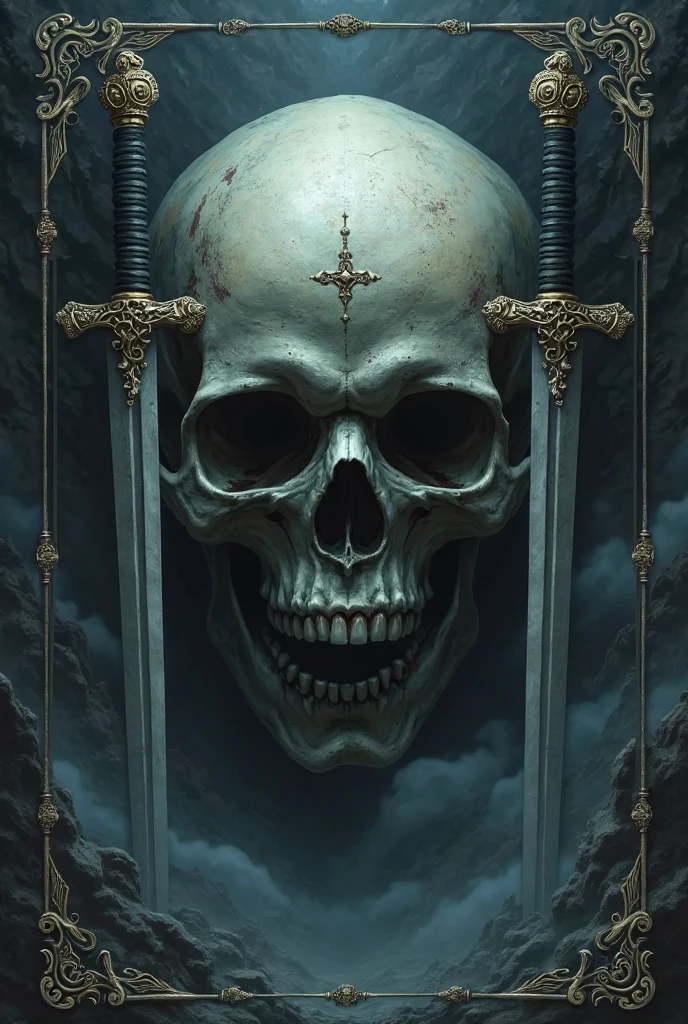 "(by Greg Rutkowski: 1.2), (masterpiece), (best quality), (bokeh), extremely delicate and beautiful, illustration, (fantasy landscape), A mesmerizing fantasy landscape with enchanting elements blending seamlessly. Envision an awe-inspiring fantasy landscape adorned with a legion of menacing skeleton warriors, evoking a sense of dark fantasy. A sense of dark and horror fills the air, inviting exploration and discovery, depth of field, HDR, intricate, delicate"