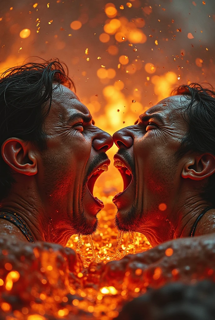 8k, Ultra Resolucion, (((foto realista))), (((foto realista))), (((mundo de fuego))), (((fuego detallado))), fuego en todas partes, demonio alado, con rostro calaberico, cubierto en llamas sumiendo el mundo en un infierno de llamas