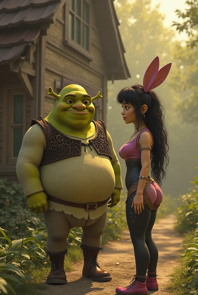 Erotic girl big tits anime hentai and shrek 