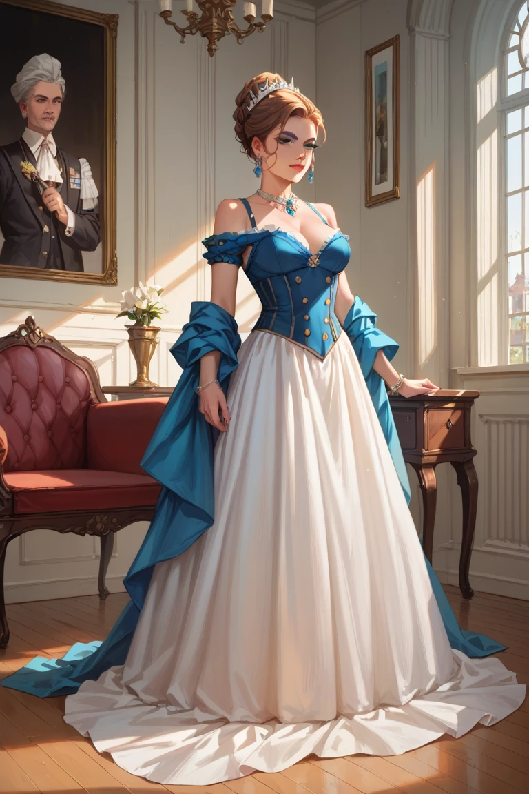 ((Masterpiece, best quality,edgQuality,photorealistic, hyper realistic)),standing,posing for a picture smiling,
edgDreamy, ballgown, a woman in a green dress posing for a picture , wearing edgDreamy_dress,((plunging neckline,breasts apart))
<lora:edgDreamyGowns:1>
<lora:elie-ver2-nv-lightbaked-v1:0.8> elie macdowell, hair ribbon, hairband, blue ascot