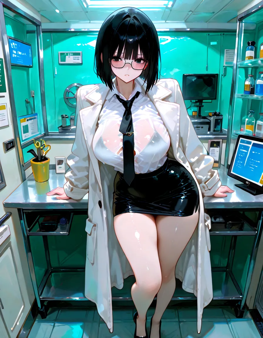 nurse uniform,hospital, latex nurse suit,nurses,busty,elbow gloves,labcoat,silverhair woman,blue eyes , gigantic boobs ,medical instruments,asian nurse,two nurses,speculum,examination room,oversize boobs, ,big ass ,strap on, lay on table ,legs spreaded,giving birth,gyno chair , dentist,Milf,