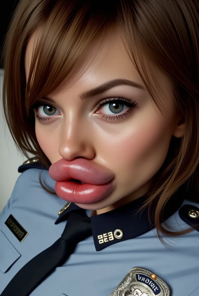 Nasal insertion: Huge penis forced into girl&#39;s nostrils