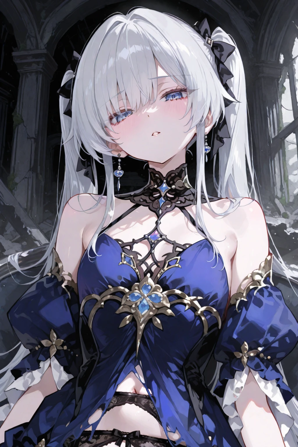 drk1,Open Mouth Smile,Nipples,Absolute area,Highest quality,Masterpiece