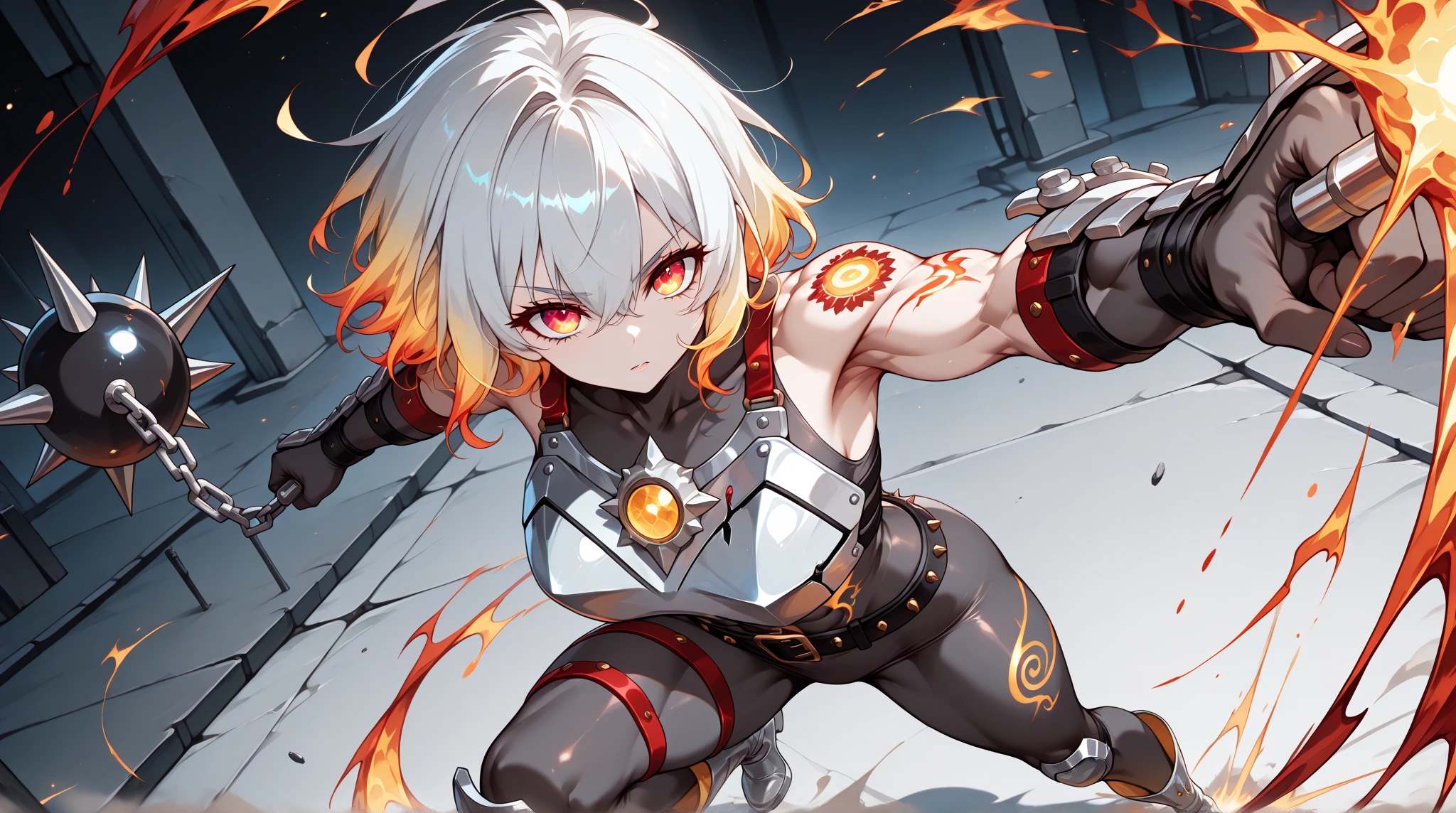 (Highest image quality），（tmasterpiece），（Beautiful CG)，（（（Detailed facial depiction）），（4 people，All female teammates died，Only his own heroic and tenacious resistance remained）full bodyesbian， 8K，A masterpiece，illustratio，Messy hair, (Carefully portray the eyes)，full bodyesbian(Carefully portray the body），raging fire，female pervert，swat，Thrown by the enemy in a wasteland，Hurt expression，Knee protectors，Silver hair，long whitr hair，G-cover，Black combat uniform，Black combat pants，bulletproof vest，Tactical headsets，Tactical training boots，Blood-stained hair，Knee protectors，Bracers，Ankle pads，elbow pads，Blood at the corners of the mouth，The right shoe is frayed，The socks are also broken，The foot is bruised，The legs were covered with bloody bandages，He was slashed 14 times on his left thigh，The right thigh was pierced by a bullet，Shot wound in the right calf，Fractures of both legs，Torn ligament in the left shoulder，Inserted into the back with a knife，Shot 8 times in the back（Preserve the wound with the machete）（Blood is rendered on a large area of the wound）Look straight into the camera，Covered in blood！！！bloods！bloods！bloods！bloods！）gallant，Stabbed through the stomach by 4 bayonets and pushed back，Also fired 9 shots in a row in the stomach， （Save all wounds，Broken，Stained with blood，Look straight into the camera，Covered in blood！！！bloods！bloods！bloods！bloods！Look straight into the camera，Covered in blood！！！bloods！bloods！bloods！bloods！Look straight into the camera，Covered in blood！！！bloods！bloods！bloods！bloods！- Blood bandages are tied to the wound）Battle damage，Defeat，The beaten head broke the blood flow，The whole body was covered with blood marks drawn by the whip！bloods！bloods！bloods！bloods！Covered in blood！Covered in blood！Covered in blood！Sit in the snow，Back against the wall，Blood all over the ground