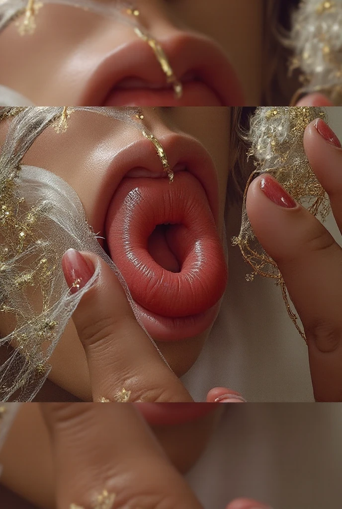Nasal insertion: Huge penis forced into girl&#39;s nostrils