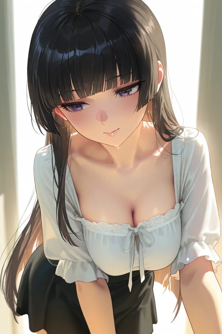  (masterpiece: 1.3), (Maximum resolution: 1.2), (Ultra HD TV: 1.2), Cinematic Light, 8k resolution, Detailed facial features , (Sharp focus: 1.2）, (Focus on the face:1.2),Perfect Style, Beautiful Face, Acura, Anatomically correct, Two Arms、Tifa Lockhart, Highly detailed face and skin texture, Delicate and beautiful eyes, Glitter Eyeliner: 1 Natural Cheeks, Glowing Skin, Fair skin: 1.2, (Glossy Lips: 1.4),、 (Embarrassed look: 1.2),Highly detailed face and skin texture, The hair is very detailed.、Natural Cheeks, , Glossy Lips: 1.4,Perfect Style、Delicate depiction of hair、The whole body gets wet、Wet underwear、Cleavage、Soft Breasts、（Sperm in breasts:1.4）（Sperm on thighs:1.4）、 blush、Glaring expression、A humiliating look、Anxious expression、A look of humiliation、Embarrassed look、anger、sorrow、tears、Open your knees、Spread your legs、White bra、Sparkly little earrings and necklace、Disheveled clothes、White panties、sweating、Black Stockings、  (1 girl), Red eyes, Black Hair, Long Hair, Professional Lighting, (Glowing Skin: 1.2), Shiny big, ((Highest quality)), Sharp focus: 1.2, Highly detailed face and skin texture, Detailed eyes, Perfect Face, Perfect body, Blur Art, CG, Big Background , in front (28 years old, 成熟したクールでBeautiful Face), wear (Black skirt with suspenders), Black elbow gloves, White tight shirt, thigh, White tank top),Old ruins、Abandoned house、On the bed、(On my back, ベッドにLying down, ベッドにLying downいる, Lying down, White sheets:)、