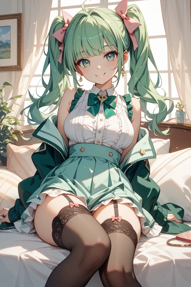 masterpiece, Highest quality, Illustrations for novels, High resolution, 18+ Adult content, Sensual, Intimate, Emotional, Passionate, romantic, sweet, Adorable, Innocent, Pure, Enchanting, Enchantingな, attractive, mysterious, Enchantingな, Enchanting, Immersive, Enchantingな, dream-like, Surreal, Imaginative, Whimsical, Artistic, Avant-garde, timeless, elegant, Sophisticated, chic, Sophisticated, Individuality, original, Enchantingな,One girl,Deltamon_beta, alone, blue eyes, Knee socks, Animal ears, Bare shoulders, Blue Tail, Earrings,Removable sleeves, Green Hair, No sleeve, Cat ear, bag, white Knee socks, Cat&#39;s Tail,pink backpack,Pink school bag,(Cheetah Dress:1.3), Paired with ivory tights and Mary Jane shoes.
rest ((Avoidance method ((kitten)), Crying face))