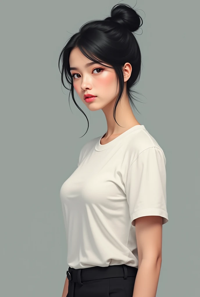 Fit Body, masterpiece, best quality, smooth, 1girl, face symmetry, detailed view of neckline, stretched shirt, ulzzang, (PureErosFace_V1: 0.7), wet skin, blushhttps://i.postimg.cc/JnCJpJ81/FB-IMG-1685736276717.jpg