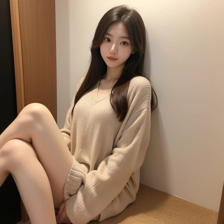 high high quality，4K 分辨率，With a smile