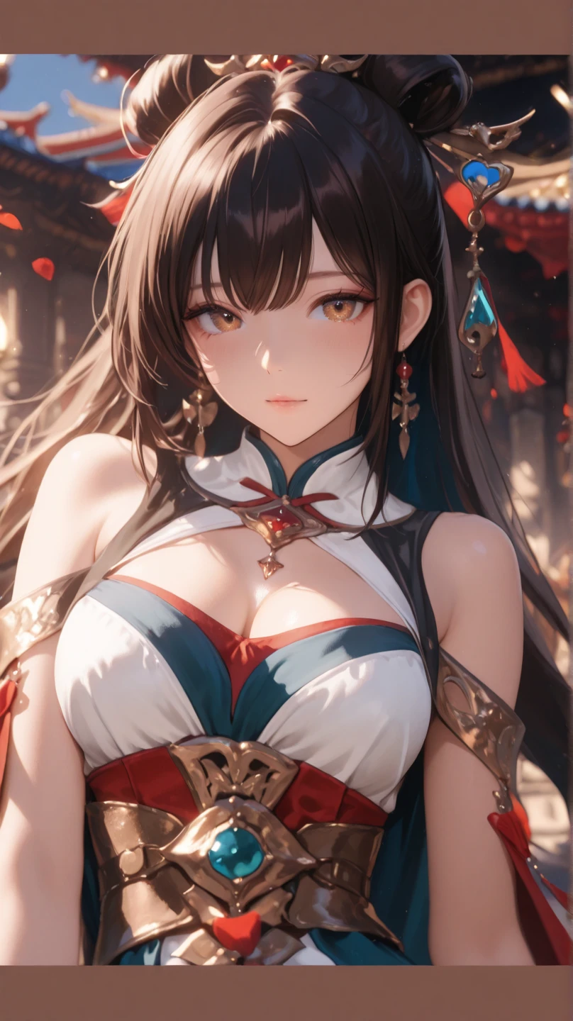 whole body，toes，Real raw photos, Mithril，red，Black，Intricate details，Combat Ready，armor，Bikini Armor，armorパンツ，Realistic photos, Intricate details, Ultra-detailed, Fine skin, Matte skin，cute，18-year-old，Young Japanese Woman，Realistic, 8K, Golden Ratio,