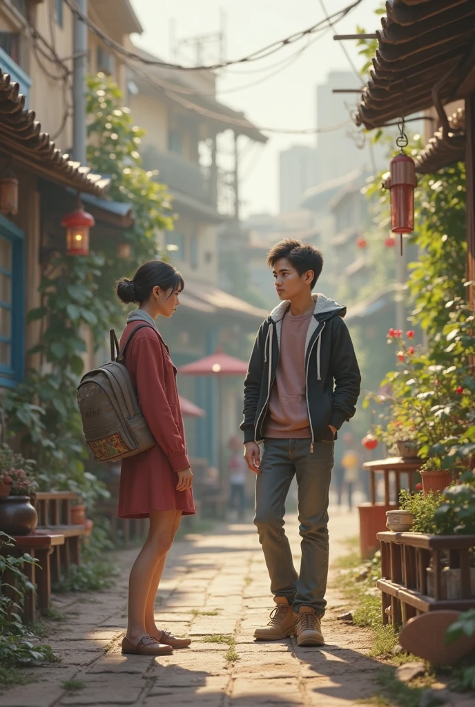 8k, realistic face, ultra realistic, wide shot, point of view, beautiful girl, handsome boy.