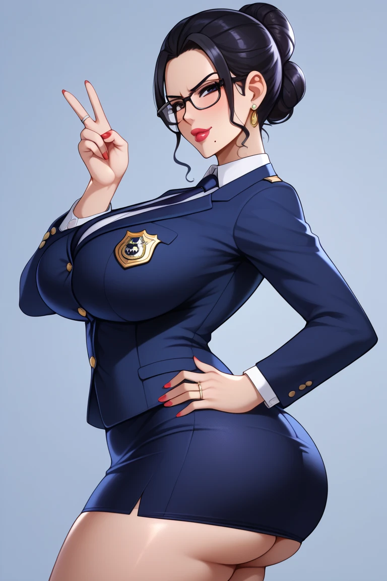 ((masterpiece)),(((best quality))),((character design sheet)),((rough sketch)),((vulgar)),thick thighs,1girl,blond hair,big ,((between breasts)),pussy juice,wearing an Wet sexual stewardess uniform,milking