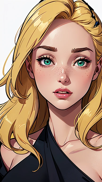 Female style Deborah Ann Woll beautiful breasts symmetrical medium breasts Fiona with war marks Cartoon image of a woman .Ilustra??o estilo desenho animado, estilo de arte dos desenhos animados, estilo de arte dos desenhos animados, digital illustration style, estilo um close de uma mulher com cabelos loiros e olhos azuis, rossdraws global illumination, Ross Draws 1. 0, style digite germe, digite germe and atey ghailan, Retrato de RossDraws, digite germe style, even model | digite germe, extremely detailed digite germe, Ross Draws 2. 0, digite germe detailed do