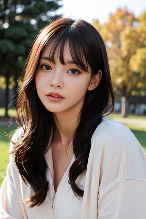 masterpiece, best picture quality, high quality, beautiful girl, Japanese, Japanese school girl, detailed, detailed eyes, detailed skin, beautiful skin, ultra high resolution, (reality: 1.4), very beautiful, slightly younger face, beautiful skin, slender, (ultra realistic), (illustration), (high resolution), (8K), (highly detailed), (best illustration), (beautifully detailed eyes), (super detailed), (wallpaper), (detailed face), looking at viewer, fine details, detailed face, smiling, looking straight ahead, angle from waist up, realistic photo, bright lighting, professional lighting, long hair, mature woman, long stylish bangs, bedroom,sexy nude, 