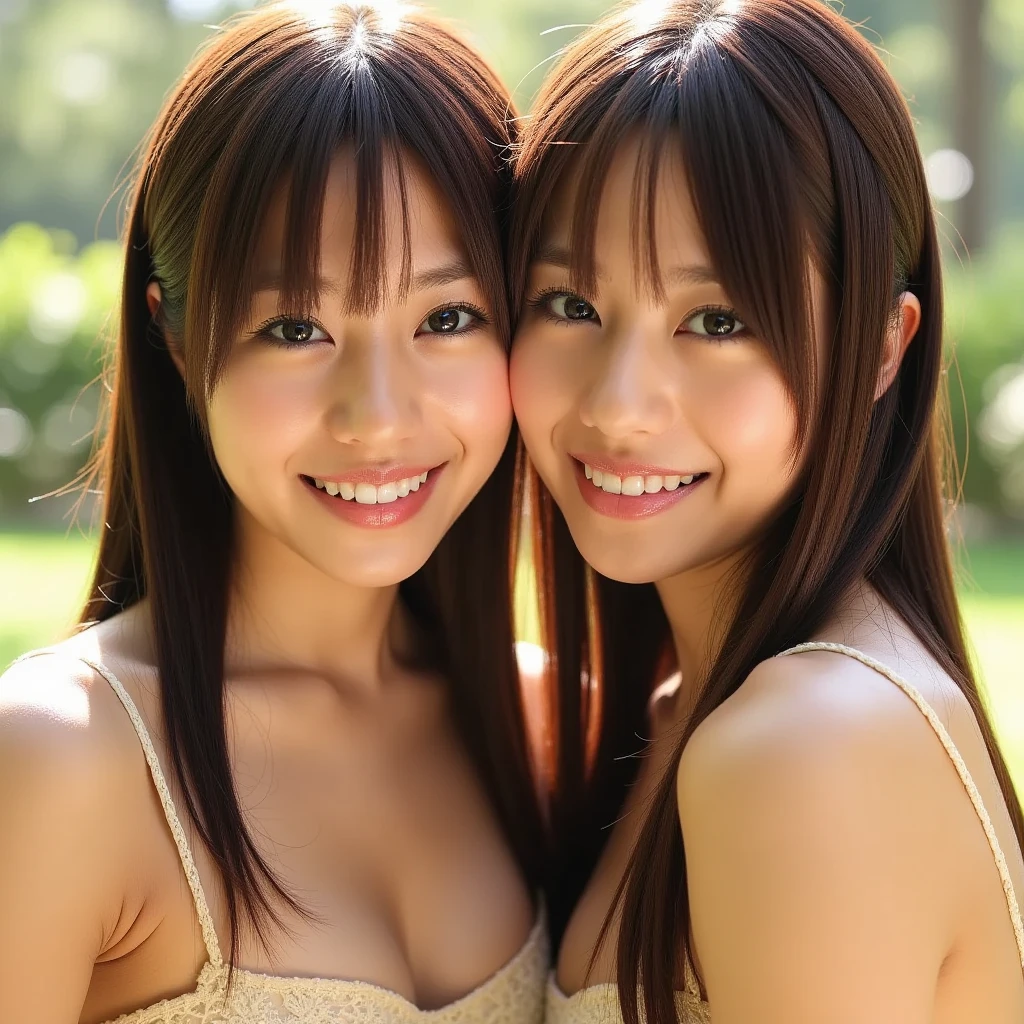 Identical twin sisters kissing、Tifa, From Final Fantasy 7, Elbow drop to Ric Flair in a WWE ring