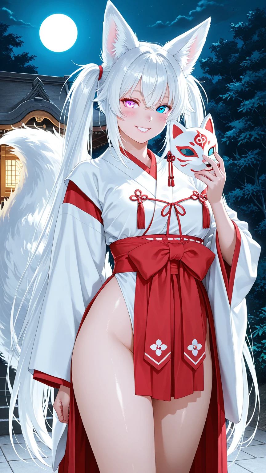 by kenket, Ross Tran, ruan jia, zaush, foxovh, by Zackary911, by hyattlen, by teranen, by fumiko, by Pixelsketcher, by fluff-kevlar, bye r-mk, by Dimwitdog, Furry, Anthro, ((mother and daughters)), BREAK, First Daughter: ((oiran), prostitute, (luxurious off-shoulder kimono), female white fox with red markings, kemono, (small breasts), long (elegant) white hair, white fur, young girl, cute, revealing outfit, innocent expression, alluring eyes, looking at viewer, red markings on body, white fur, traditional japanese, magic fantasy, small, slender, (young)), BREAK, Second Daughter: ((oiran), prostitute, (luxurious off-shoulder kimono), female white fox with red markings, kemono, (small breasts), short (elegant) white hair, white fur, young girl, cute, revealing outfit, innocent expression, alluring eyes, looking at viewer, red markings on body, white fur, traditional japanese, magic fantasy, small, slender, (young)),BREAK, Mother: ((geisha), prostitute, (luxurious off-shoulder kimono), female white fox with red markings, kemono, ((huge breasts)), long (elegant) white hair, hourglass body, revealing outfit, seductive, alluring eyes, looking at viewer, red markings on body, white fur, traditional japanese, magic fantasy, white fur, (mature), milf, tall, curvy), BREAK, outdoors, cherry blossoms, nighttime, tugging on own clothes, ((3 anthro women)), (3 people), (multiple people), one mother and two daughter, size difference,