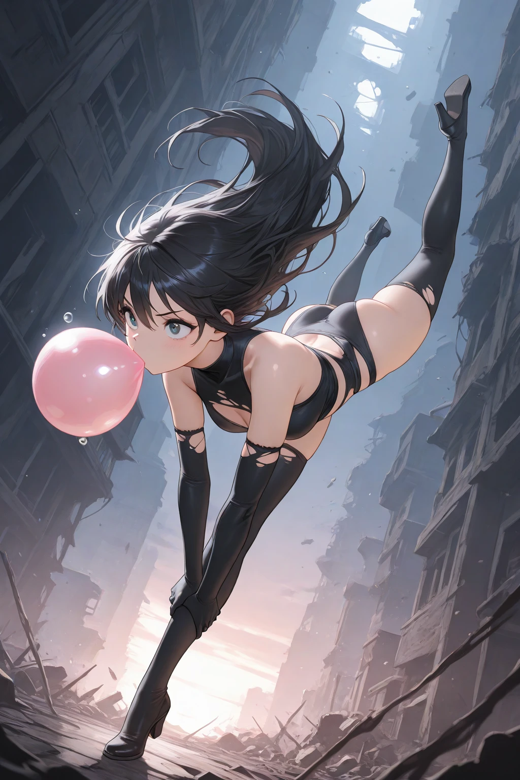 One Girl, (Chiquita:1.2), sarashina_hand, short hair, Black Hair,
(Close-up shot, Highest quality, High resolution, 4K, Detailed lighting, Shaders, Browsing Caution),
(Leotard-style ,Digging into the skin, In the high leg,Purge,NSFW:1.3),
(throw, Leaning forward, blush:1.2)