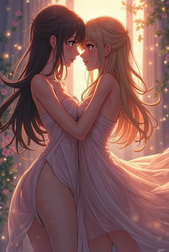 Busty anime girls