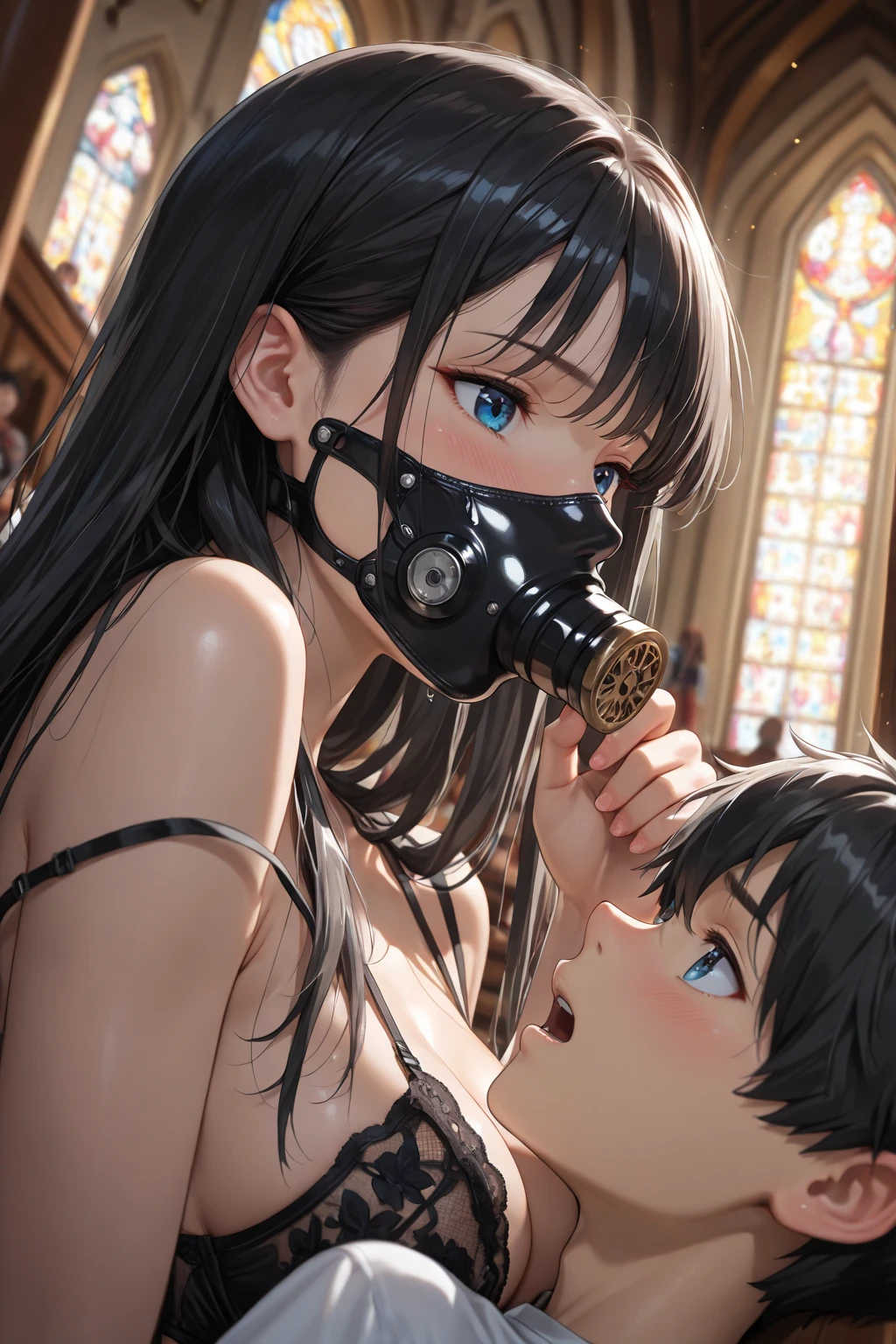 mummification, blindfold, tape gagged, (one girl:1.4), (bathroom:1.4), (full bathtub with water:1.4), (Highly detailed CG Unity 8k), (highest quality), (Very detailed), (Ultra-high resolution), (Hands tied behind back), (Wrap the heads around with white duct tape:1.4), (Wrap the eyes around with white duct tape:1.4), (Wrap the mouth around with white duct tape:1.4), (blindfold around with white duct tape:1.4), (Wrap the face around with white duct tape:1.4), (From head to toe, wrap them in white duct tape to make a mummification:1.4), 