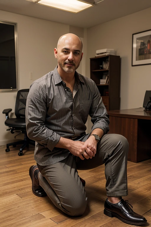 arafed man sitting in a chair with a watch on his wrist, george doutsiopoulos, photo taken in 2018, full body photo of steve, taken in the early 2020s, profile image, sitting down casually, commercial photo, photo of a 60-year-old white man, sitting in office, portrait shot, wear glasses