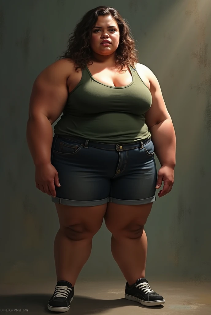 Big ass girl with boy