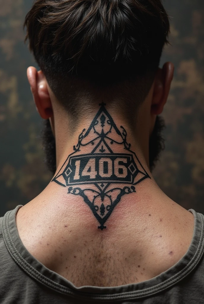 tattoo with the name Markus Mijaíl in old letters for forearm 
