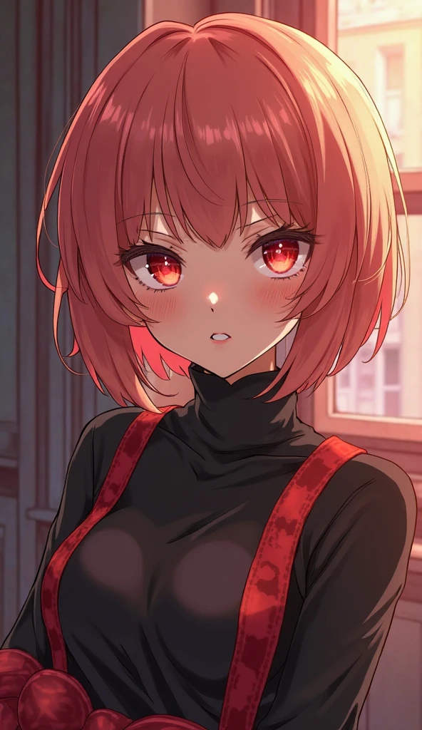 pokemongardenia, <lora:pokemongardenia-lora-nochekaiser:1>,
pokemongardenia, black hair, bob cut, multicolored hair, (orange eyes:1.5), orange hair, petals, short hair, two-tone hair,
BREAK belt, belt buckle, buckle, capelet, cargo shorts, midriff, navel, shorts, undershirt, long sleeves, green capelet, black undershirt,
BREAK looking at viewer, full body, (cowboy shot:1.5),
BREAK indoors,
BREAK <lyco:GoodHands-beta2:1>, (masterpiece:1.2), best quality, high resolution, unity 8k wallpaper, (illustration:0.8), (beautiful detailed eyes:1.6), extremely detailed face, perfect lighting, extremely detailed CG, (perfect hands, perfect anatomy),