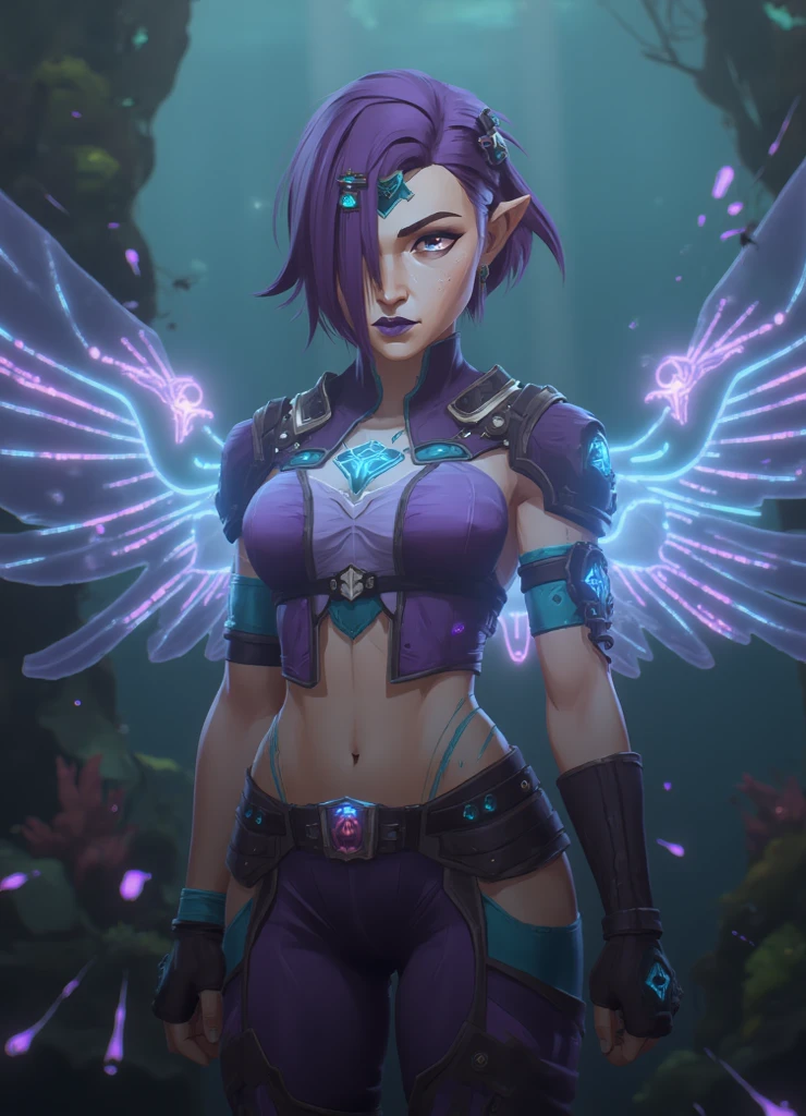 Willow,pink skin ,purple skin,freckles,yellow eyes , lips, nose, solo , standing, close up, smiling, devious,
WILLWI,fairy wings, wings, thighhighs, boots,
forest, lake, morning
(insanely detailed, beautiful detailed face, masterpiece, best quality), ((beautiful eyes)), <lora:Willow:0.7>